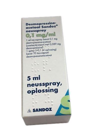 Afbeelding van Desmopressin Nasenspray 0.1 mg/Ml Nocutil® 