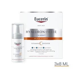 Eucerin Hyaluron filler vitamine C booster 3 x 8ml 1 Stuks