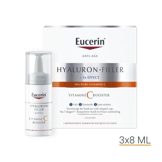 Eucerin Hyaluron filler vitamine C booster 3 x 8ml 1 Stuks