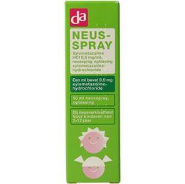 DA Kinder neusspray xylometazoline HCL 0,5mg/ml 10ml 10 Milliliter