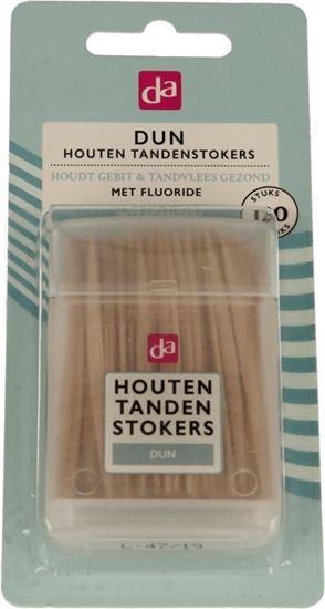 DA Tandenstokers hout dun 120 Stuks