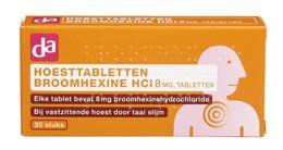 DA Hoesttabletten broomhexine 8mg 30 Tabletten