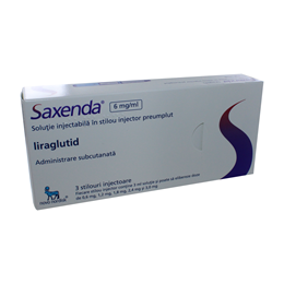 Saxenda injectievlst 6mg/ml voorgevulde pen 3ml 3st