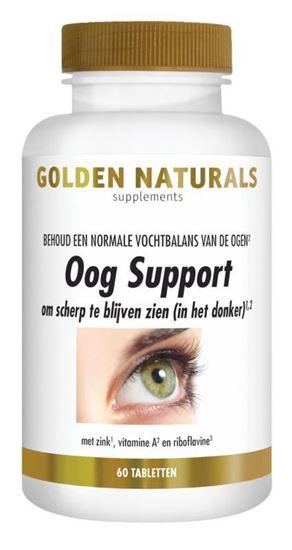 Golden Naturals Oog support 60 Tabletten