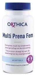 Orthica Multi prena fem 60 Softgels