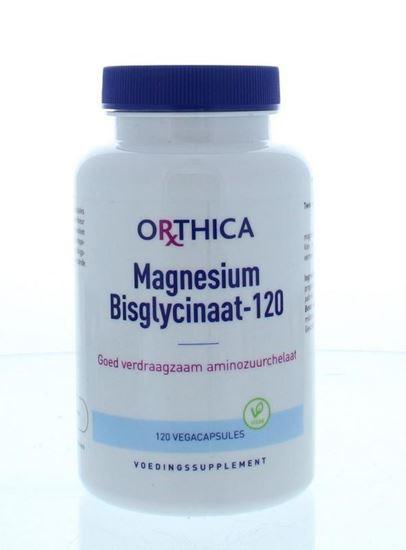 Orthica Magnesium bisglycinaat 120 Vegetarische capsules