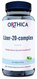 Orthica IJzer 20 complex 90 Tabletten