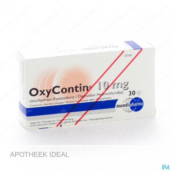 OXYCONTIN 10MG 30 TABLETTEN 1 OXYCONTIN 10MG 30 TABLETTEN