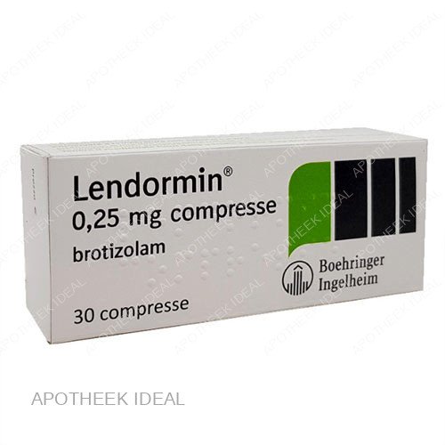 Brotizolam 0.25MG 30 Tabletten 1 Brotizolam 0.25MG 30 Tabletten