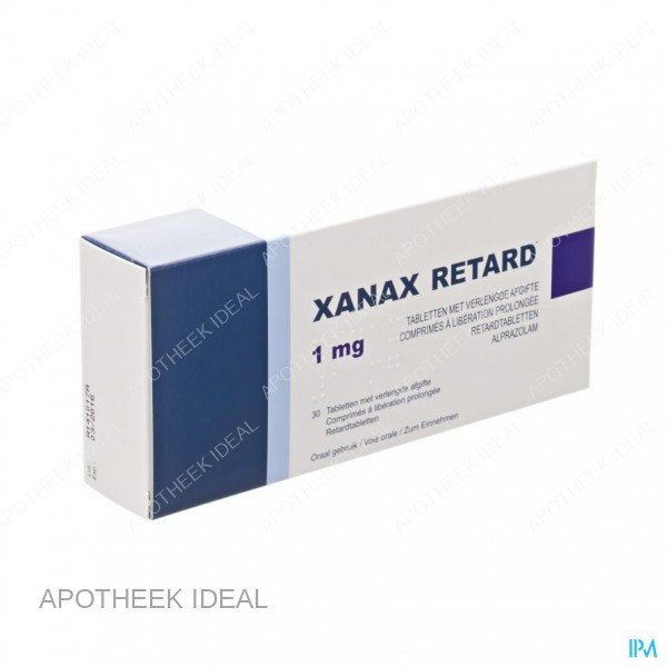 XANAX 1MG 30 TABLETTEN 1 XANAX 1MG 30 TABLETTEN
