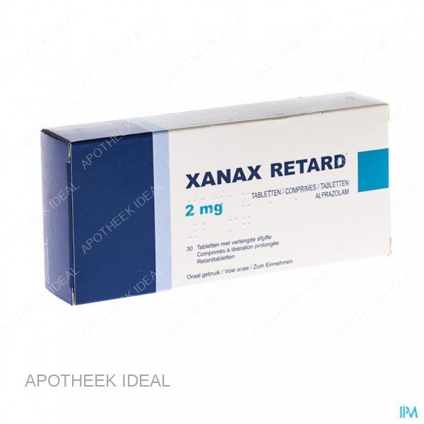 XANAX 2MG – 30 TABLETTEN 1 XANAX 2MG – 30 TABLETTEN