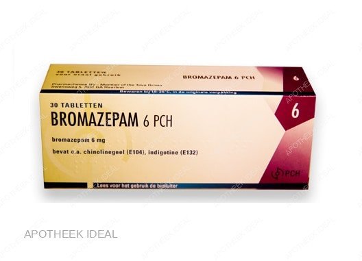 BROMAZEPAM 6MG 30 TABLETTEN 1 BROMAZEPAM 6MG 30 TABLETTEN