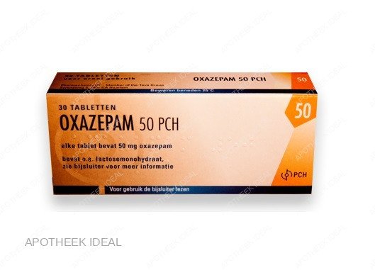 OXAZEPAM 50MG 30 TABLETTEN 1 OXAZEPAM 50MG 30 TABLETTEN