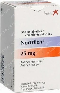 Nortriptyline 25MG 50 TABLETTEN 1 Nortriptyline 25MG 50 TABLETTEN