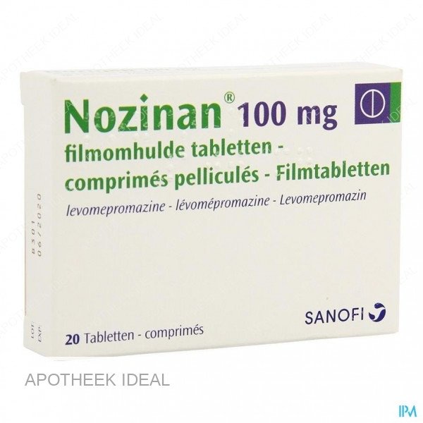 NOZINAN 100 MG 20 TABLETTEN 1 NOZINAN 100 MG 20 TABLETTEN